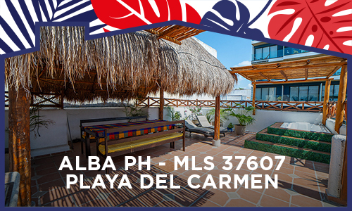 Charming 2-Bedroom Penthouse in Playa del Carmen's Little Italy