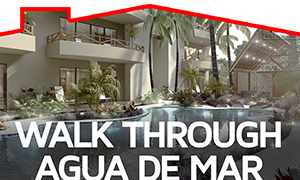 Walkthrough Agua de Mar TULUM Aldea Zama - TOP Mexico Real Estate 