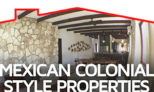 Mexican Colonial Style Properties - Hacienda del Rio - TOPMexicoRealEs