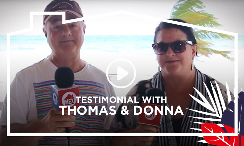 Live it Tour Testimonial  Thomas & Donna
