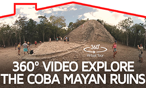 360º Video Explore the Coba Mayan Ruins