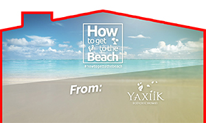 How to get to the beach from Yaxiik Villas 