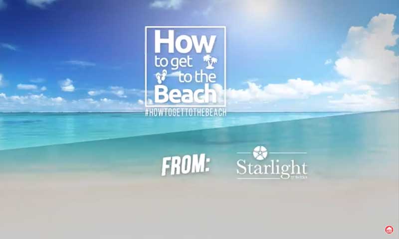 How to get to the beach from Starlight